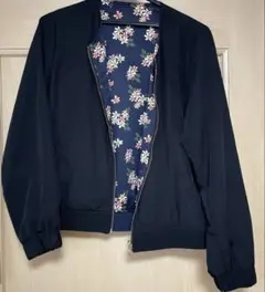 花柄 ブルゾン
