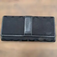 Coach ブラック 長財布