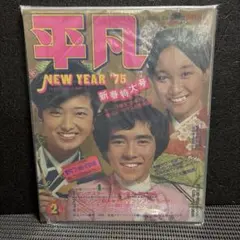平凡 1975年2月号 雑誌 昭和レトロ アイドル