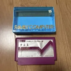 ファミコンゲームソフト　テニスTENNIS 【カセットケース付き】