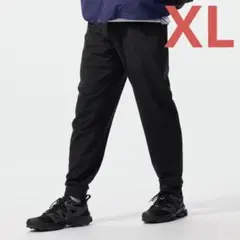 ユニクロ　エアリズム　ウルトラストレッチアクティブジョガーパンツ　ブラック　XL