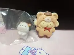 ポムポムプリン クリップ　ポチャッコ ケーブルアクセサリー