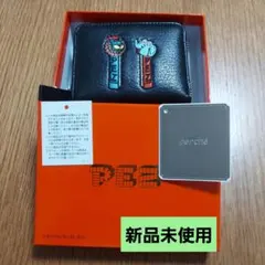 き*く様 PEZ イアコラボ 二つ折り財布 BLACK【新品未使用】のサムネイル