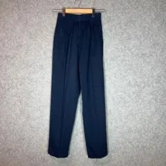 McGREGOR（S）タックパンツ☘️ネイビー/スラックス/カラーパンツ