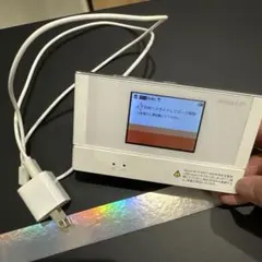 美品W05 楽天モバイル対応 自宅ルーター クレードル 充電器フルセット