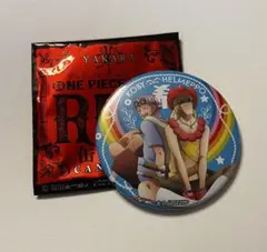 ONE PIECE 輩缶バッジ コビー&ヘルメッポ