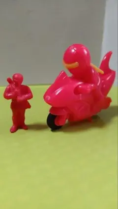 【当時物】戦隊カクレンジャー　 消しゴム フィギュア 2点セット