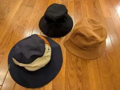 【試着のみ外未使用品】3点セット　バケットハット 帽子　男女兼用