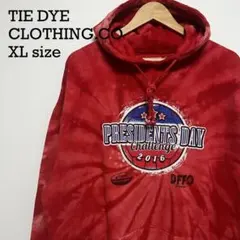TIE DYE CLOTHING タイダイ パーカー XL イベントパーカー