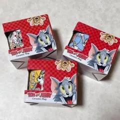 トムとジェリー セラミックマグカップ　3点セット