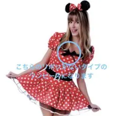 ミニーマウス　ミニーちゃん　大人用　コスチューム　仮装　コスチューム