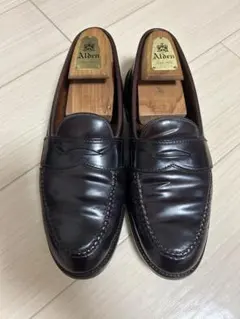 Alden 681 71/2D ブラックカーフ ローファー - メルカリ