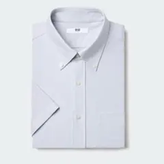 UNIQLO ドライノンアイロンジャージシャツ/ボタンダウン