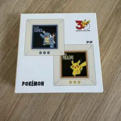3coins ポケモン30周年コラボ　キャラクター小皿　ピカチュウ　カメックス