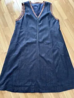 レリアン　ノースリーブ ワンピース　17号＋　低身長ぽっちゃり