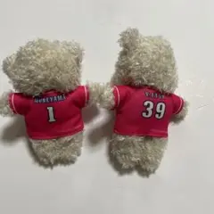 楽天イーグルス宗山&伊藤　ベアーキーホルダーセット