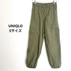 UNIQLO ユニクロ　こなれ感　軽量カーゴパンツ オリーブ Sサイズ