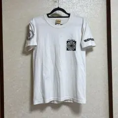 パウワウ ワンポイント 背面グラフィックプリント Tシャツ プルオーバー 万能