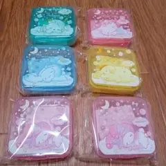 サンリオキャラクターズ　オリジナル小物ケース　全５種類＋もう1個　新品