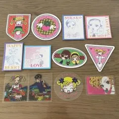 3COINS りぼん70周年記念 ご近所物語 缶入りステッカー