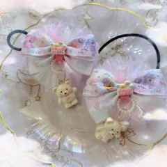 *⑅︎୨୧ヘアゴム✩キッズゴム✩リボン୨୧⑅︎*