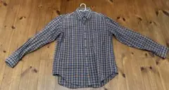 AIGLE チェック柄シャツ Lサイズ