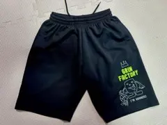 GRIN FACTORY ミニバス パンツ 黒 150