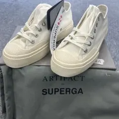 新品・タグ付き/SUPERGA レディース 22.5 ホワイト 人気色 ♯セールのサムネイル