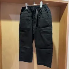 ブラック ハーフパンツ 調整可能ウエスト