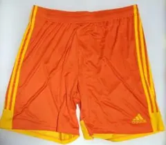 ✨11月30日迄✨adidas オレンジ ストライプ ショートパンツ4XO