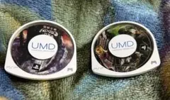 無双OROCHI 魔王再臨＆モンスターハンターポータブル2G ディスクのみ傷あり