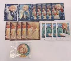 あんスタ 天祥院英智 ぱしゃっつ クリアカード 缶バッジ 追憶 5周年