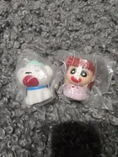 クレヨンしんちゃん カプセルトイ シロ ネネちゃん 2種セット ライト