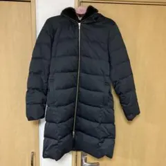美品！　le.coeur blanc ダウンジャケット 黒　ロング