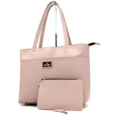 美品✨️ マリークワント トートバッグ Wフェイス ポーチ付 A4サイズ収納