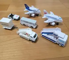 飛行機 働く車 ANA JAL