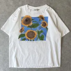 90s USA製 アート サンフラワー向日葵The Nature Company - メルカリ