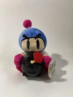 当時物 ボンバーマン ぬいぐるみ 目覚まし時計 1995年 ハドソン 現状品