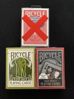 Bicycle OHIO 新品未開封 トランプ 3個