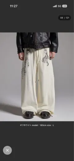 Palace Duck Bomb Panel Jeans 30 - メルカリ