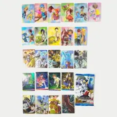 デジモン ビジュアルアートコレクション カード ウエハース 24種セット