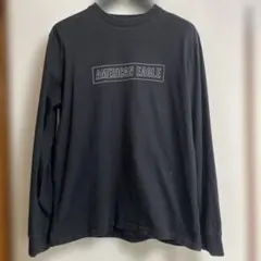 AMERICAN EAGLE ブラック長袖カットソーのサムネイル