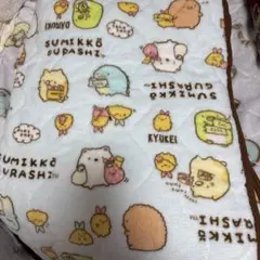 すみっコぐらし　えびふらいのしっぽのおつかい　敷きパッド　枕パッド