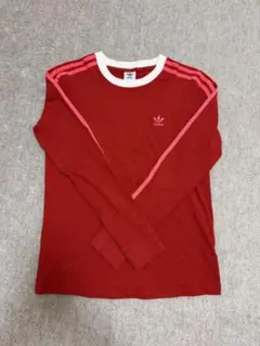 adidas 長袖 Tシャツ レッドのサムネイル