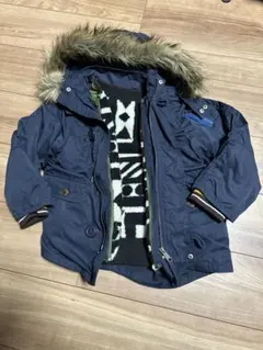 クリスマスSALE中‼️BREEZE 4way ミリタリーコート　120 フリース