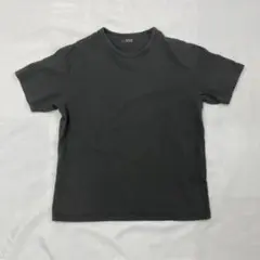 IITO第一紡績 短丈　ダークグレー Mサイズ バインダーネックTシャツ