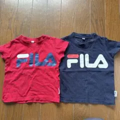 FILA 赤&ネイビー　80Tシャツ　2枚セットのサムネイル
