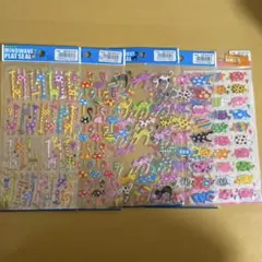 MIND WAVE 動物柄プラスチックシールセット