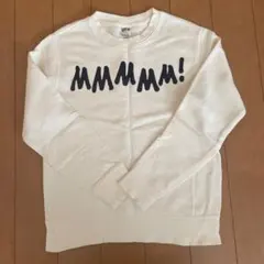 UNIQLO PEANUTS スウェット Sサイズ アイボリー