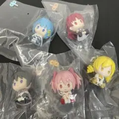 カプセルトイセット ぺたっとねじまきますこっと まどマギ 全５種コンプセット